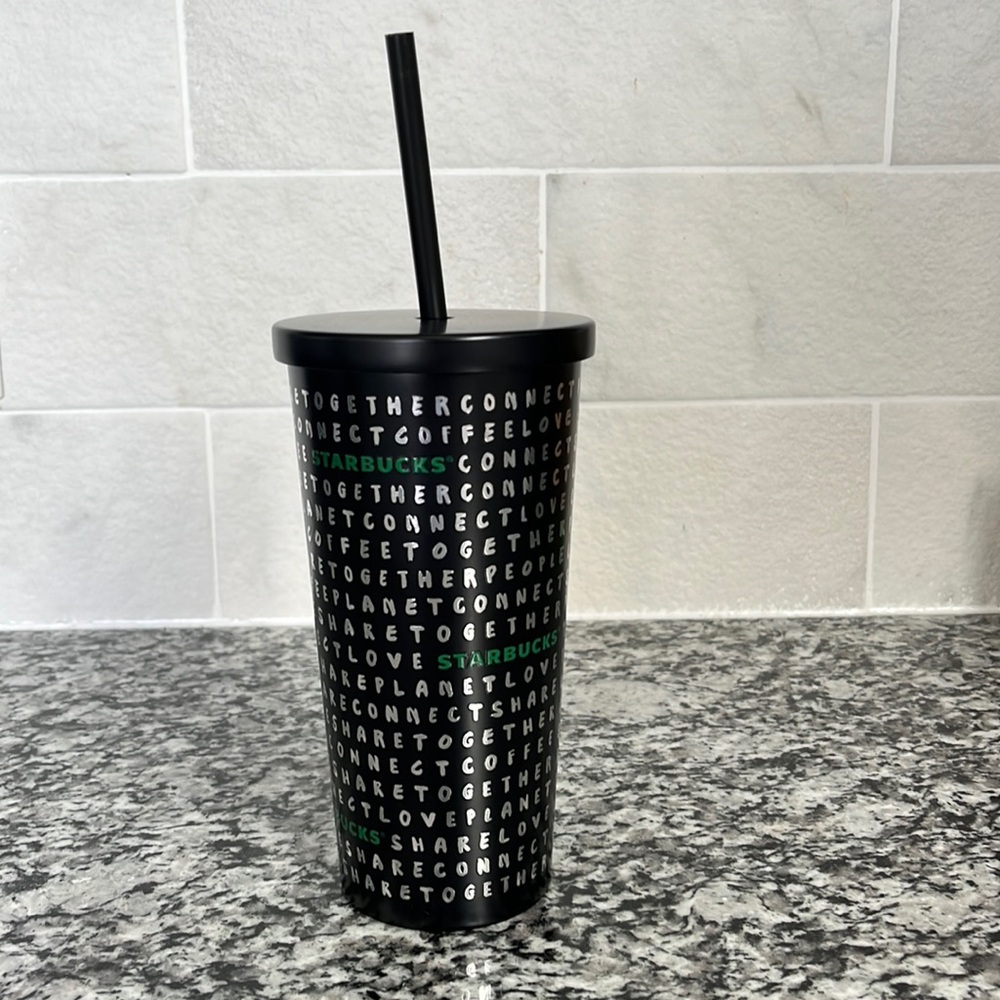 NWT Starbucks Tumbler Coffee Black